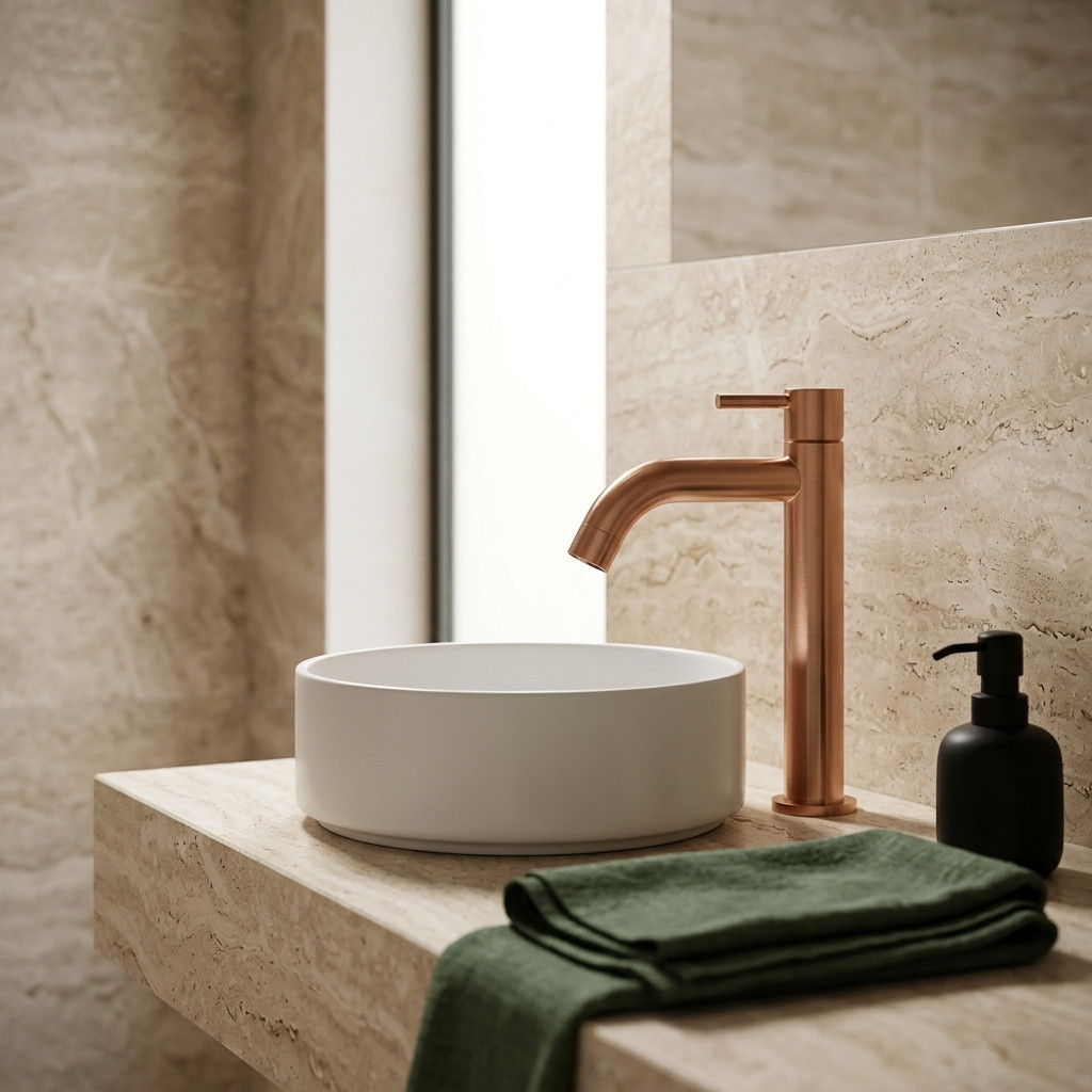 Aquanello Eterna Rubinetto per fontana acqua fredda in rame PVD ET4001-62